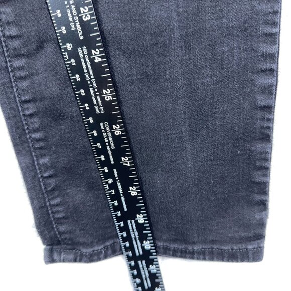 Levi Strauss & Co. 314 Shaping Straight Jeans Womens Denim Black Size 29 - Picture 8 of 10